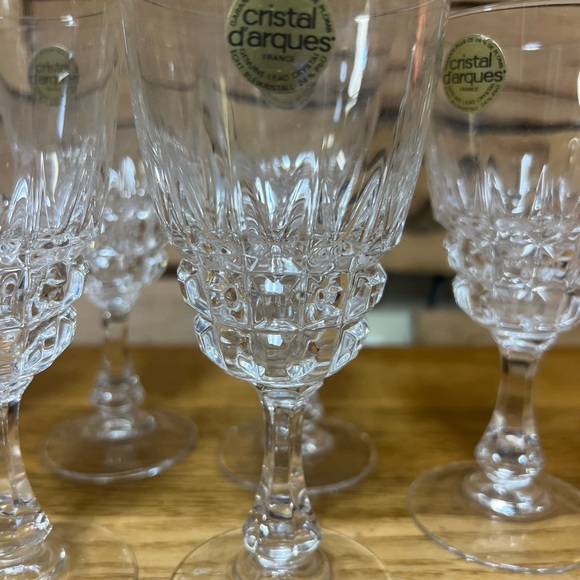 Set Of 6 CRISTAL D'ARQUES-DURAND Cordial Glasses - Picture 4 of 7